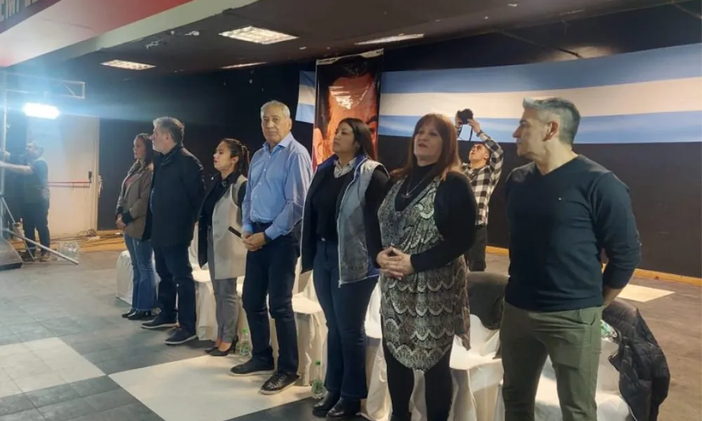 Presentación del frente sindical