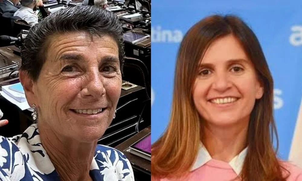 Patricia Vásquez y Fernanda Raverta