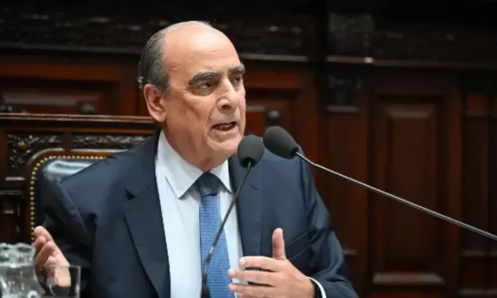 Guillermo Francos ante diputados