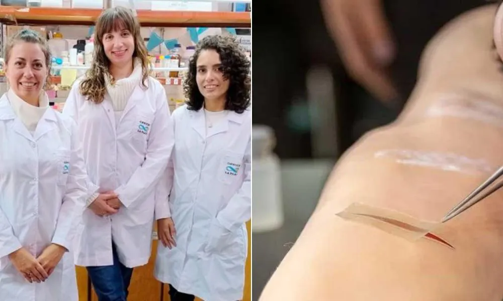 Desarrollan en Argentina un apósito inteligente que acelera la curación