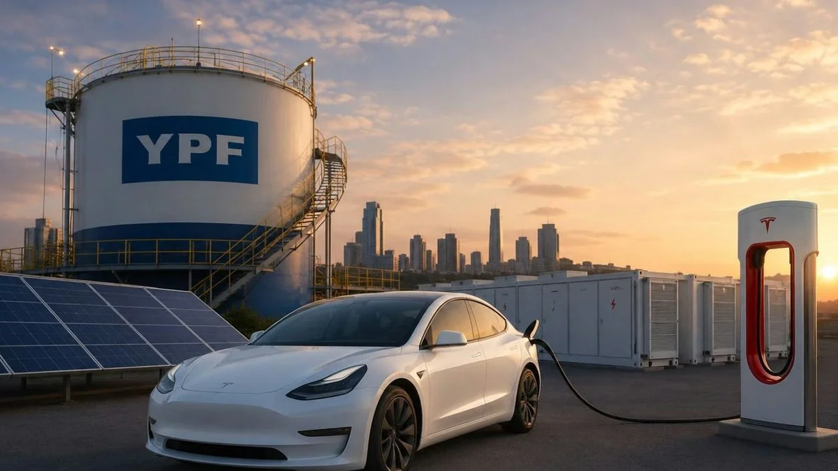 YPF y Tesla