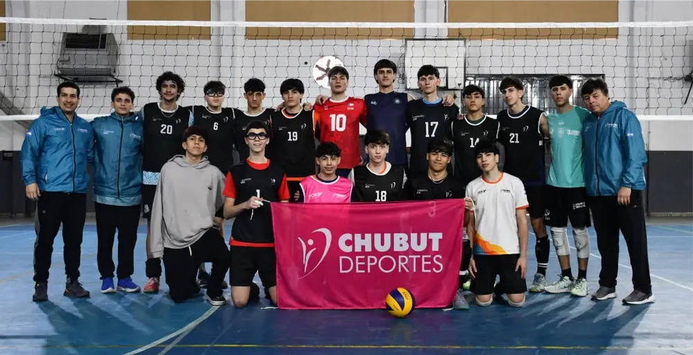 Los preseleccionados de vóley Sub-18 masculino y femenino. 2