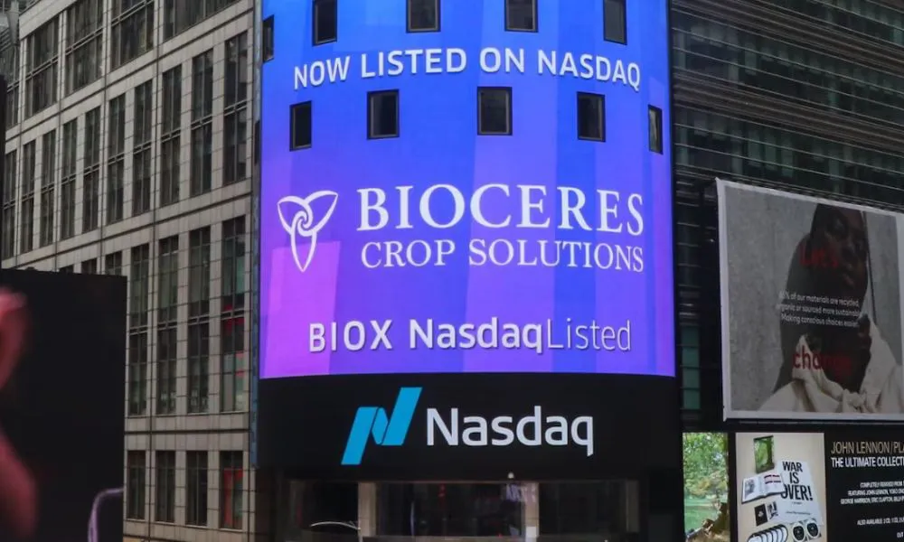 Bioceres Imagen Bloomberg