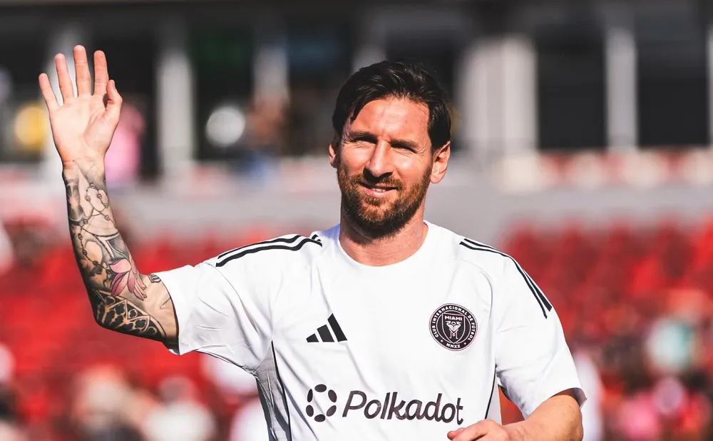 Messi Inter Miami Foto: X Inter Miami Polkadot