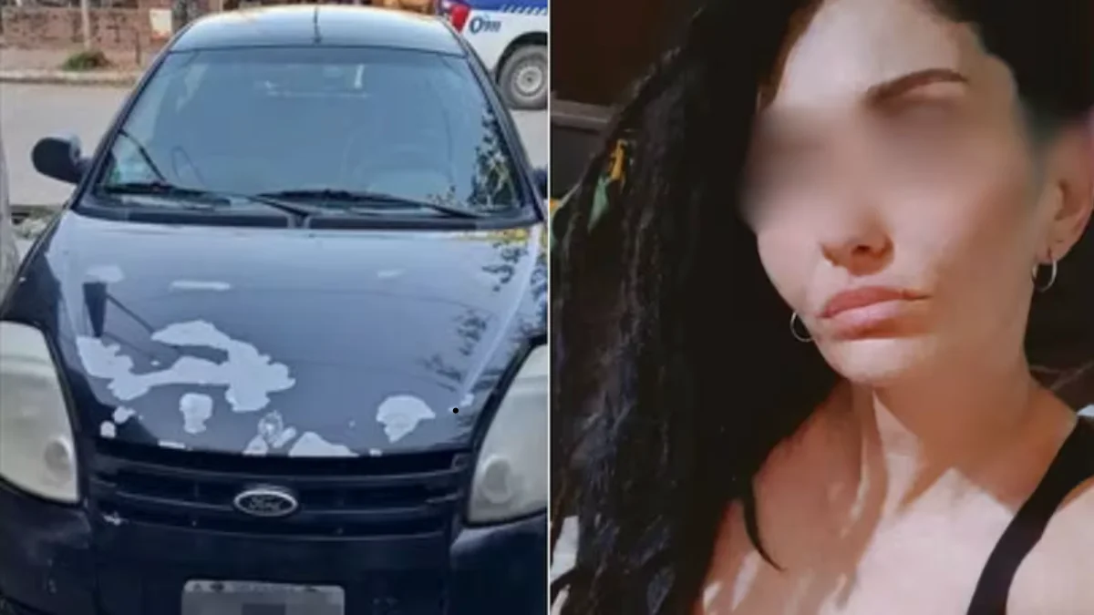 Soledad Andreani le prestó el Ford Ka donde trasladó el cuerpo de Agostina. (Foto Eldoce)