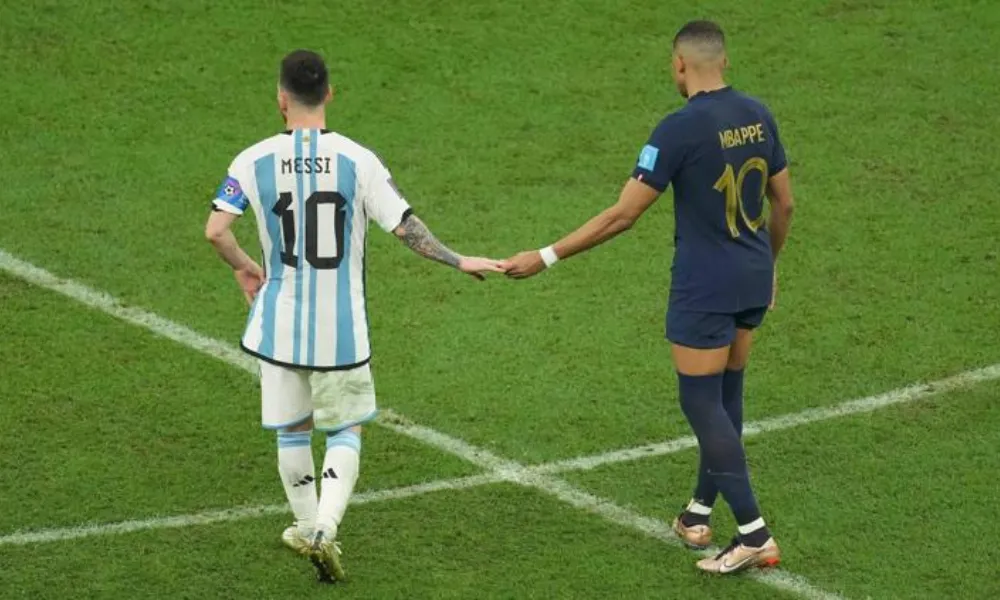 Messi Mbappe