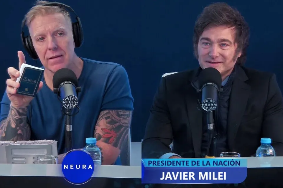 Javier Milei con Alejandro Fantino