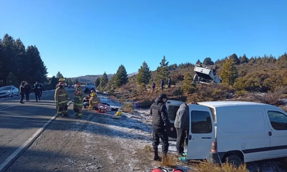 vuelco camioneta