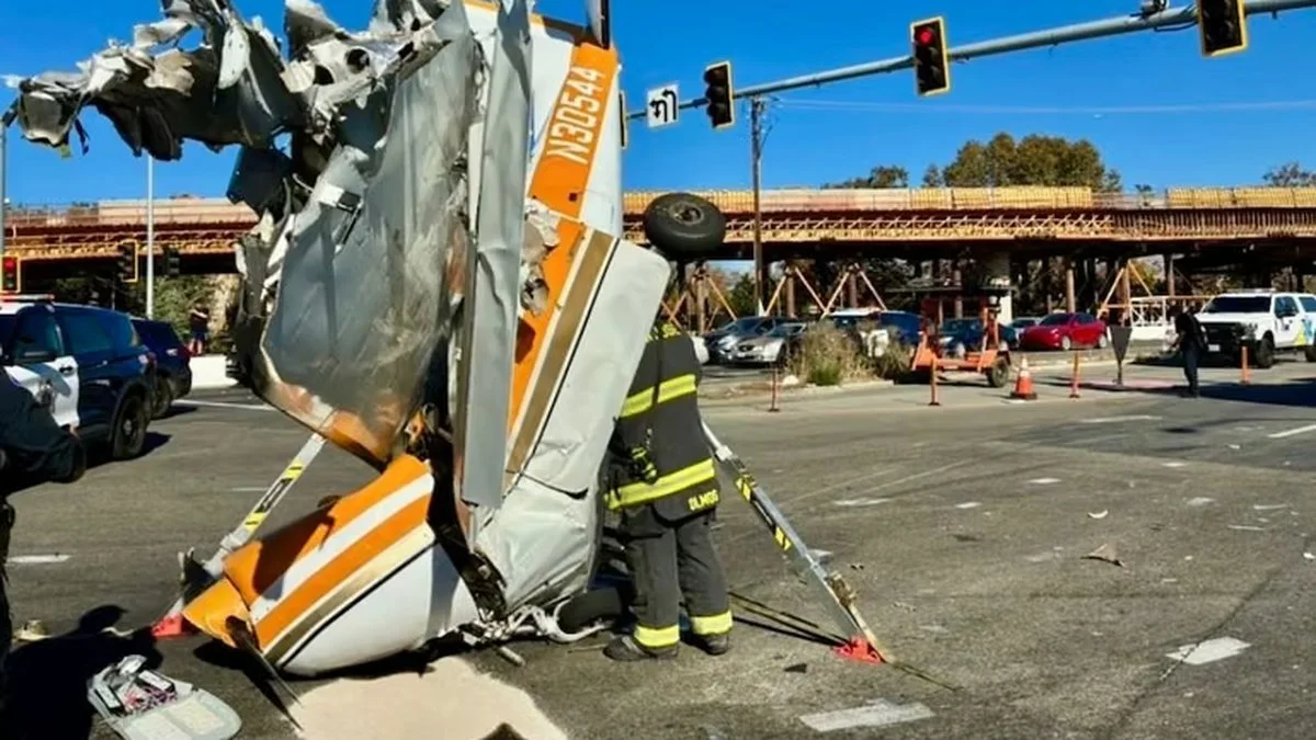 Se estrelló avioneta en San José, California