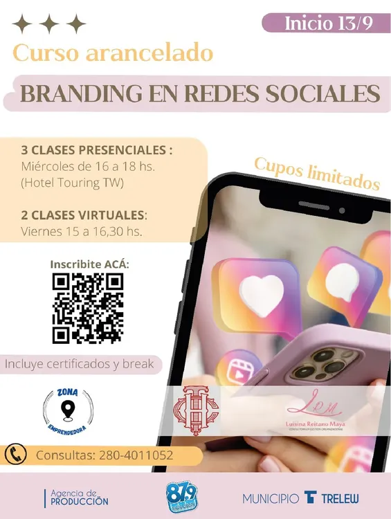 BRANDING EN REDES SOCIALES INSCRICIONES ABIERTAS