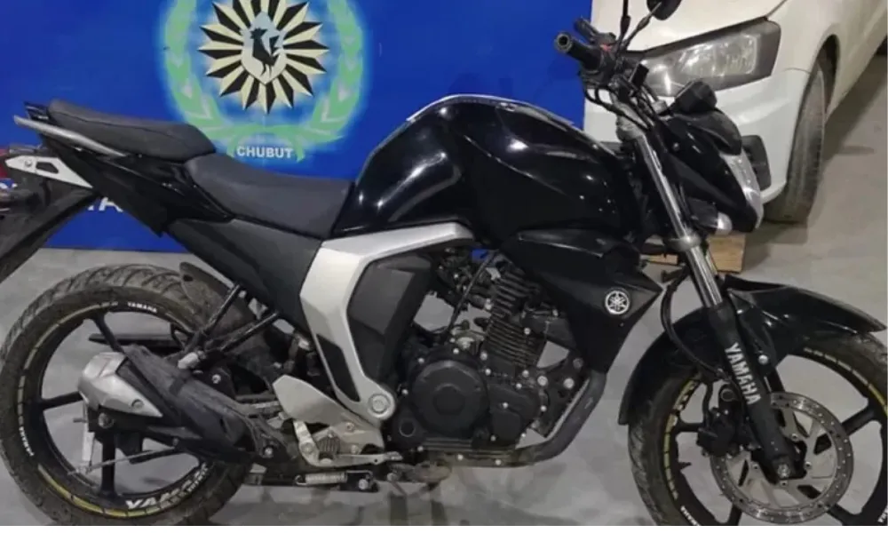 Moto secuestrada