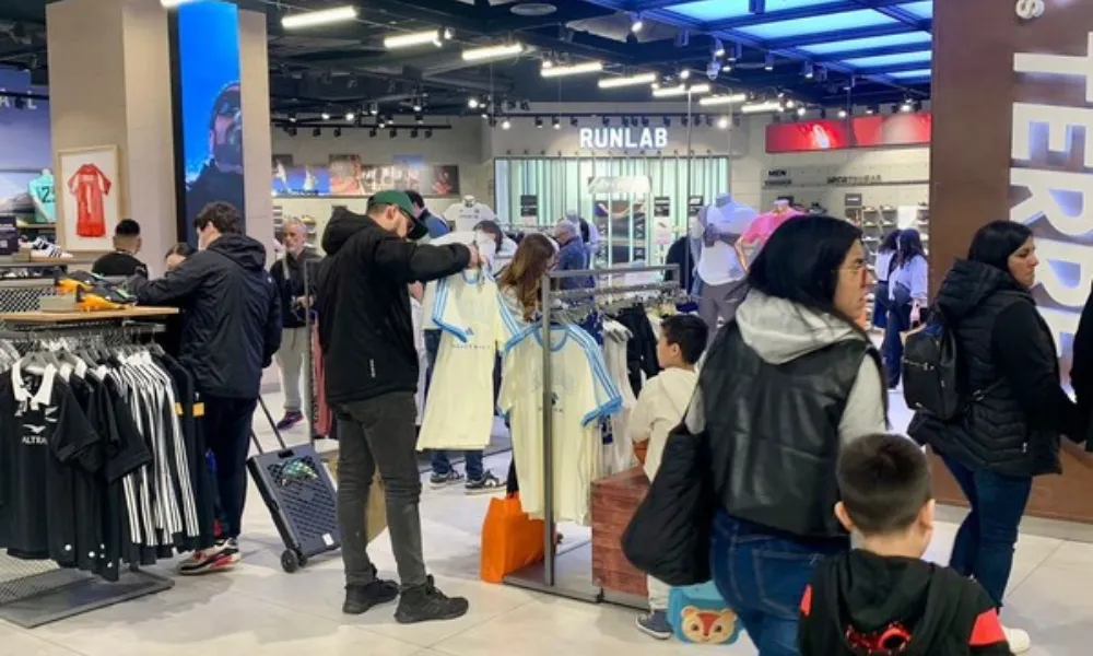 Argentinos comprando en chile