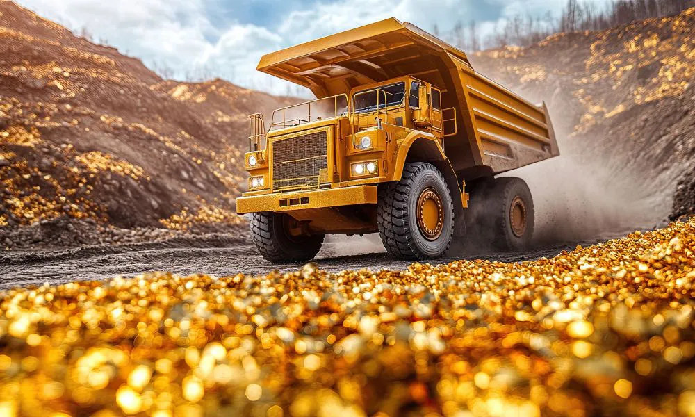 Explotación de oro. Imagen ilustrativa Freepik