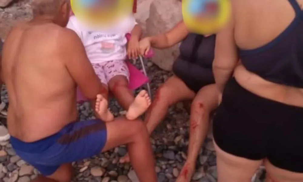 rescate en la Escollera de Playa Unió