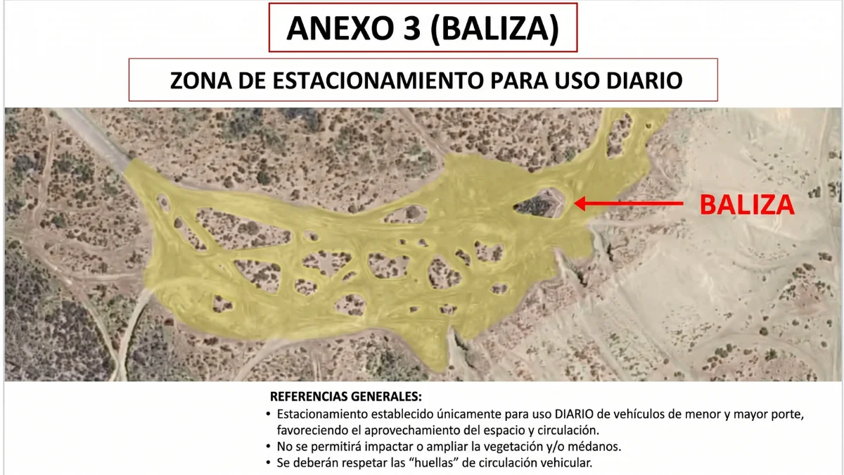 reordenamiento de estacionamiento en madryn