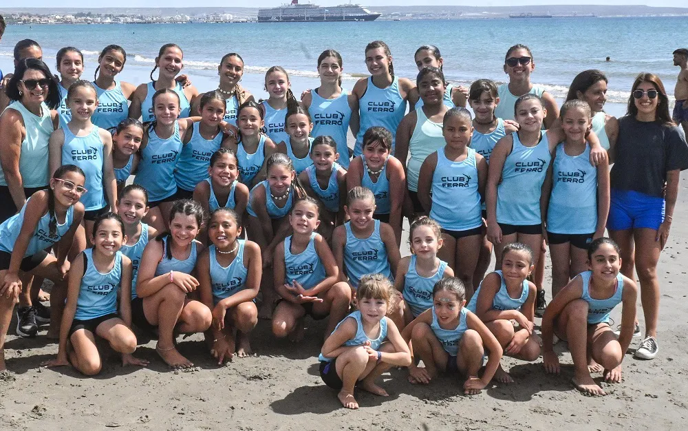 juegos de playa en Madryn