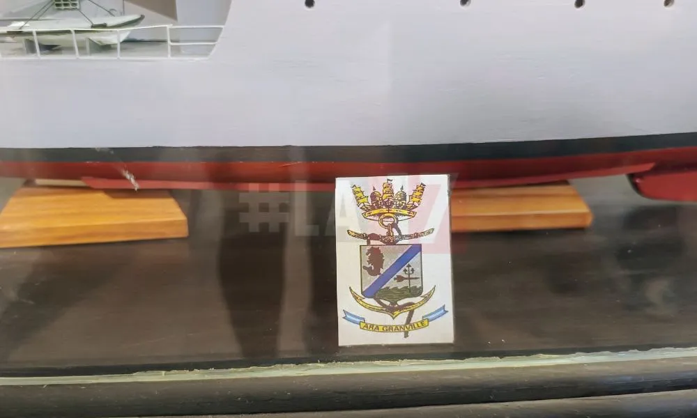 La17 en el Museo de Malvinas en del Centro de Veteranos Madryn 04