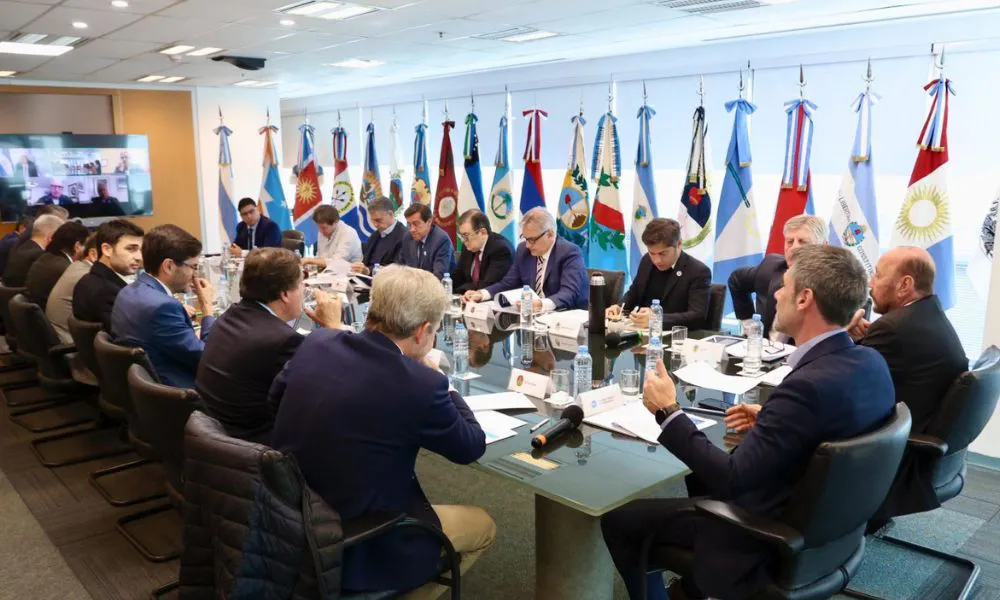 Cumbre de goberandores en Buenos Aires