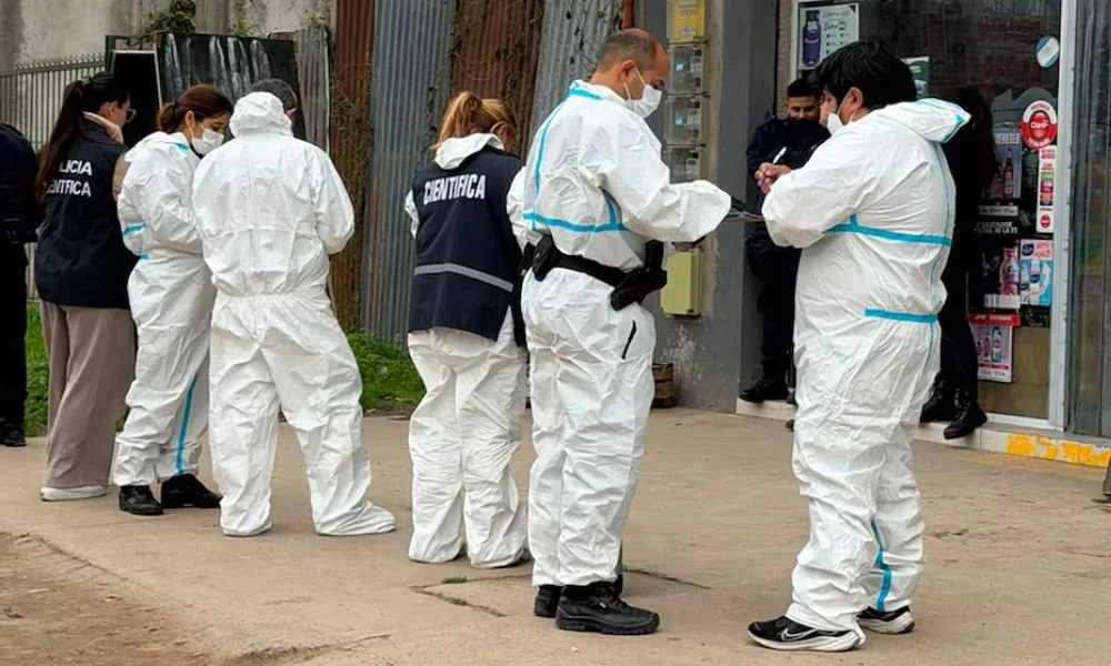Policía Científica. Foto Infobae