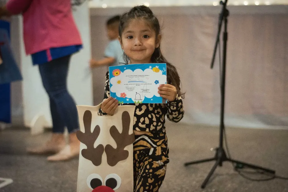 Acto de fin de año del Ruca Cumelén