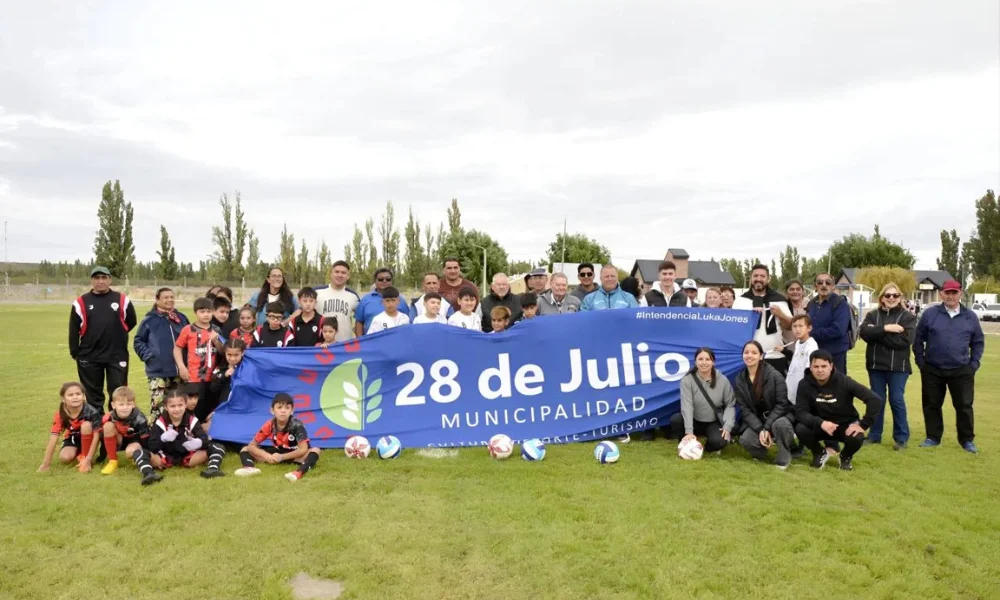 Inauguración de cancha