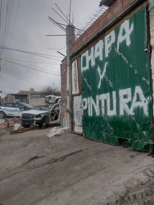 Allanamiento en Trelew. Deposito policial