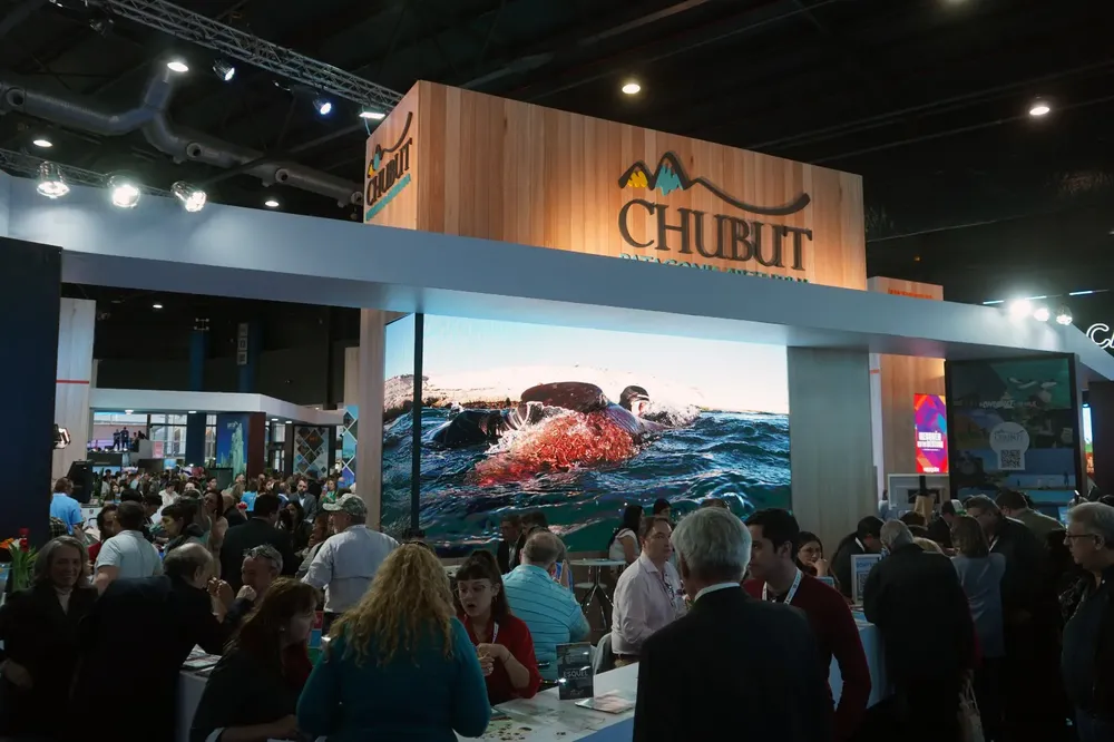 Stand de Chubut en la FIT