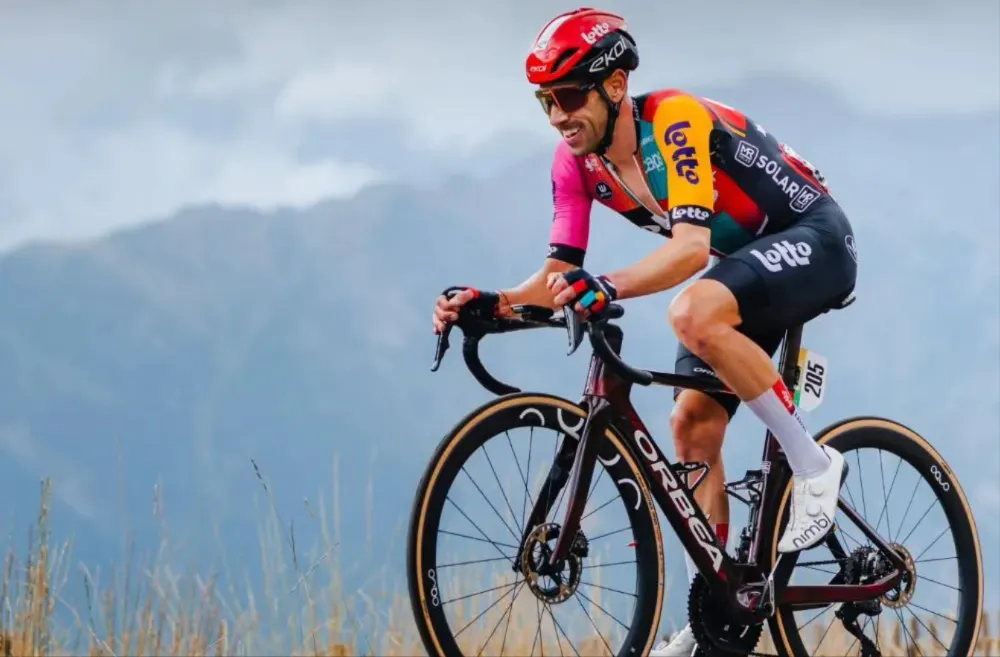 Eduardo Balito Sepúlveda llegó con el grupo de punta en la 19ª etapa de La Vuelta