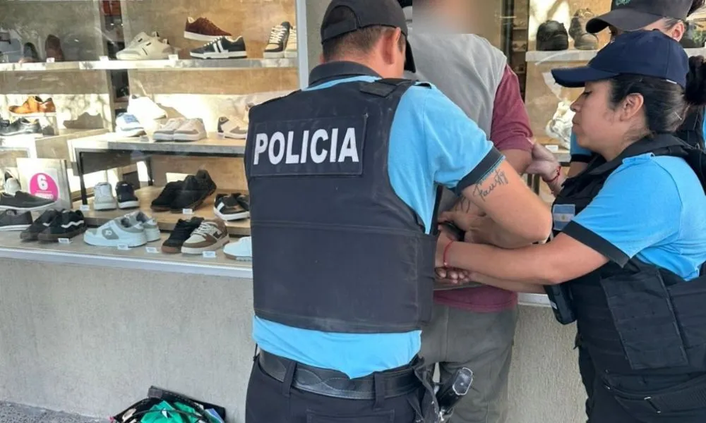 Delincuente detenido