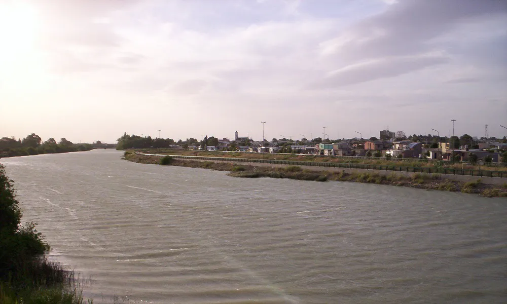 Rio Chubut en Rawson