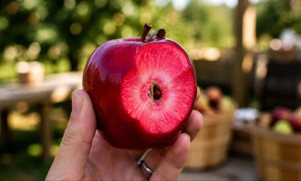 Manzana de Pulpa Roja Kissabel