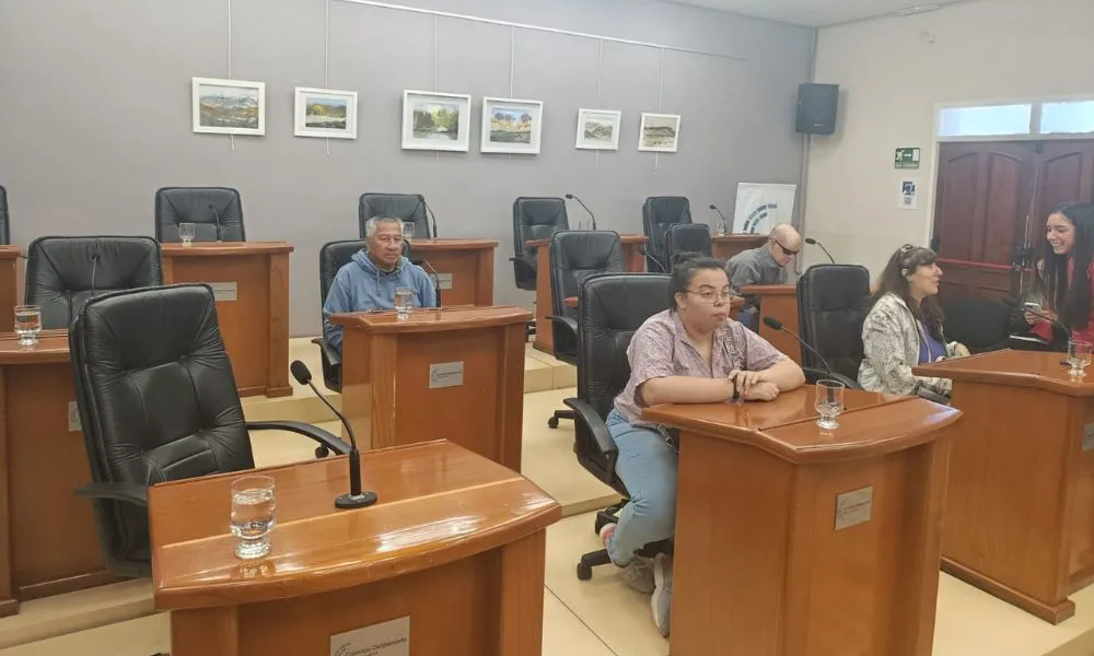 Sesión simulada semana de la discapacidad