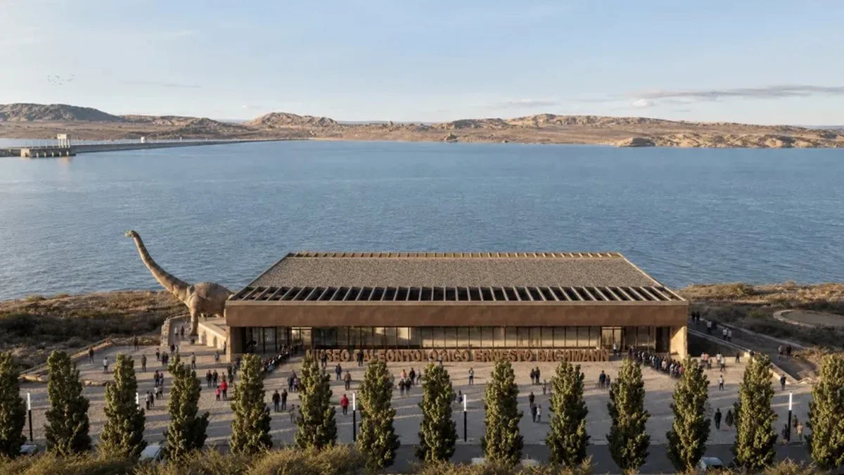 Proyecto del futuro Museo Paleontológico.