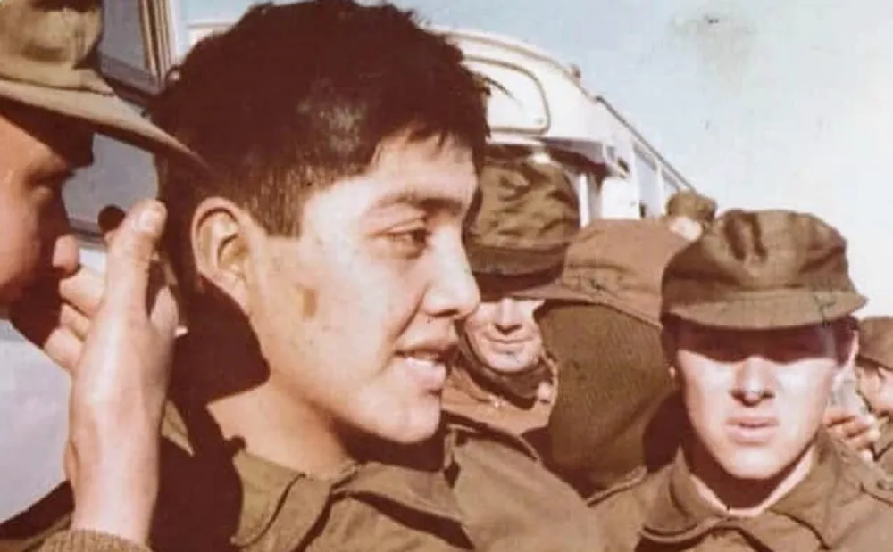 Guillermo Huircapan, veterano de la Guerra de Malvinas_11zon