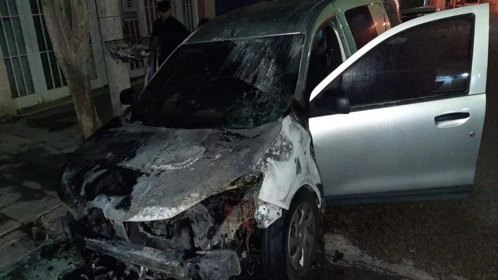 Incendio auto