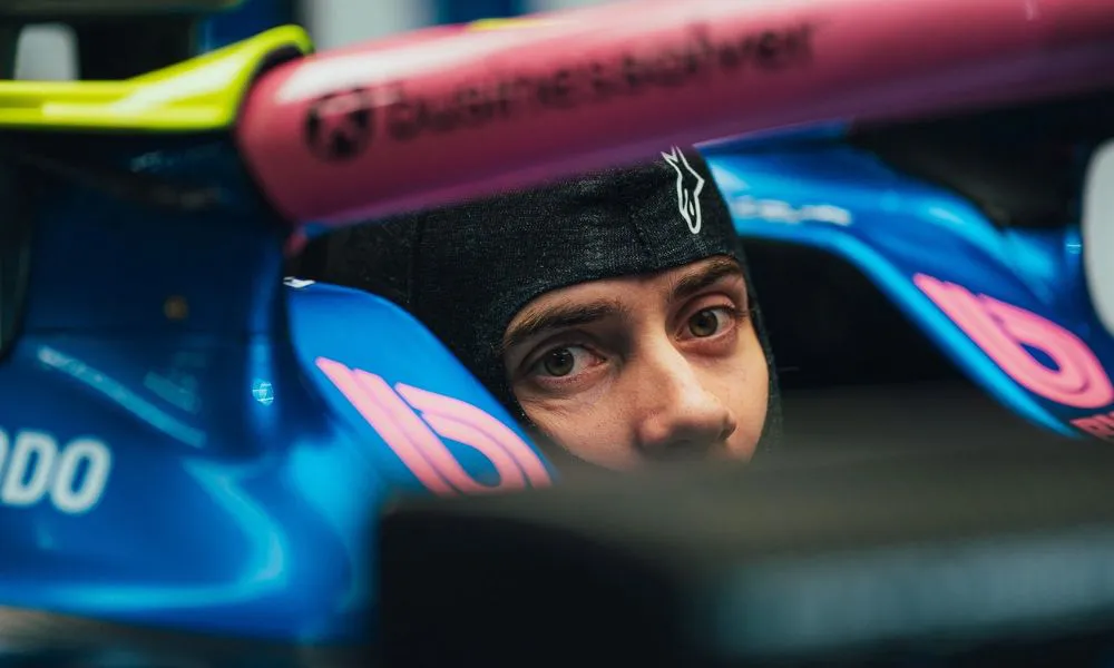Franco Colapinto. Foto @AlpineF1Team
