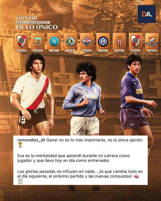 En medio de derrotas, el histórico DT publicó una frase sobre la obligación de ganar. 2