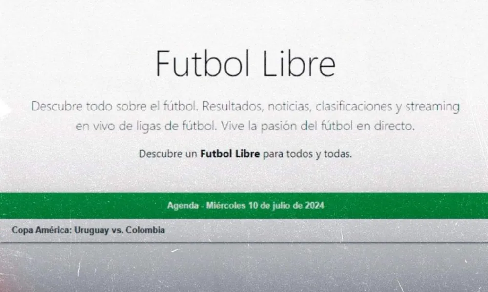 La página que muestra de forma ‘pirata’ los partidos fue dada de baja