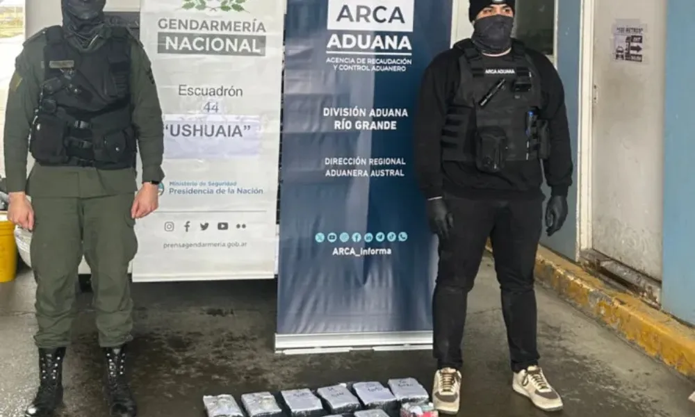 Camión con cocaína