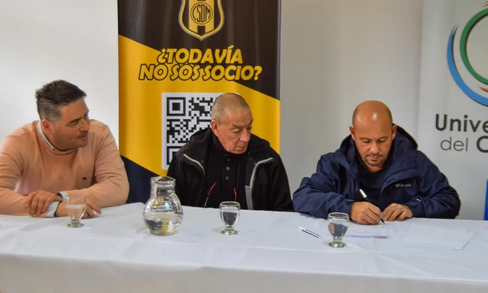 Convenio entre el Aurinegro y la Universidad de Chubut