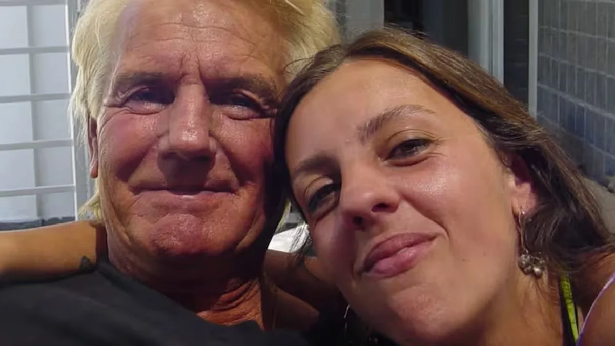 Sergio Denis y su hija