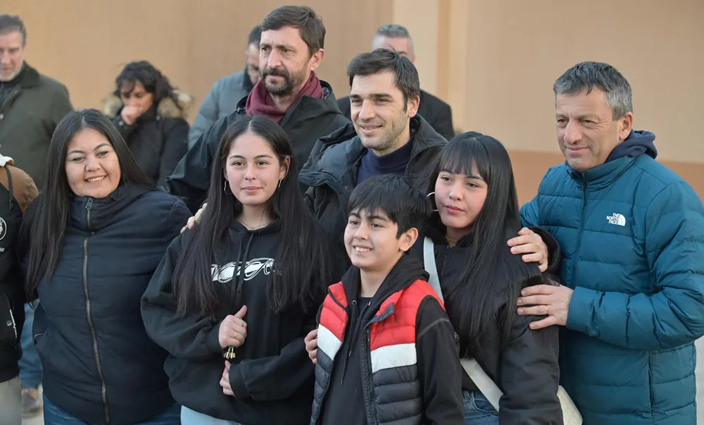 Entrega de viviendas en Trevelin