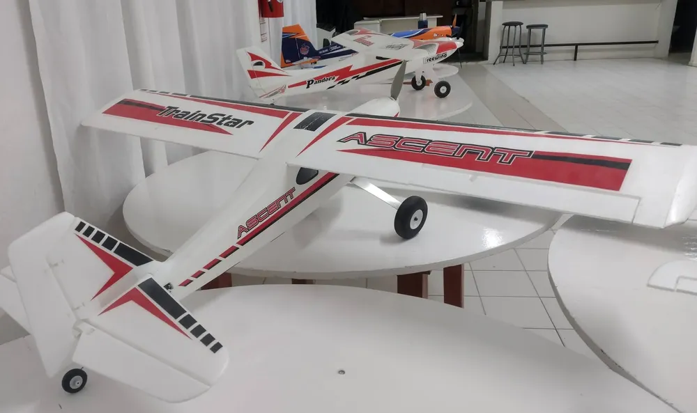 El predio del Club de Aeromodelismo Puerto Madryn reúne a pilotos de distintos puntos del país. 2