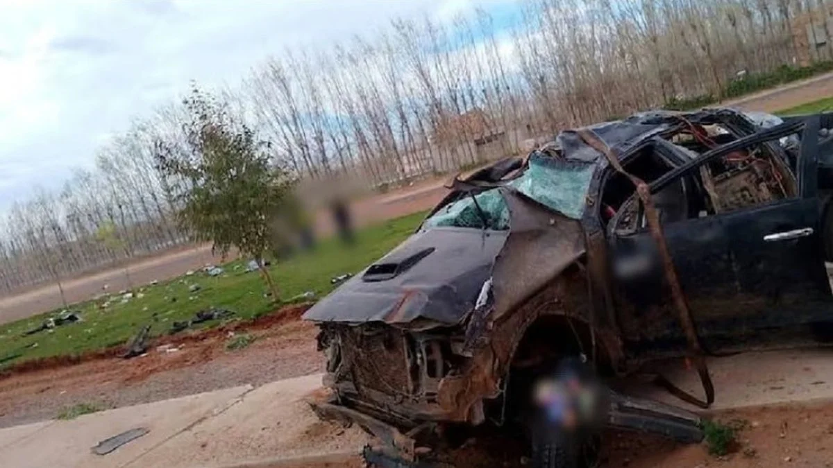 Vuelco en Ruta 6