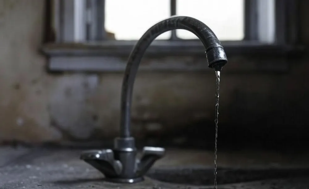 canilla seca corte de agua potable Foto: Grok