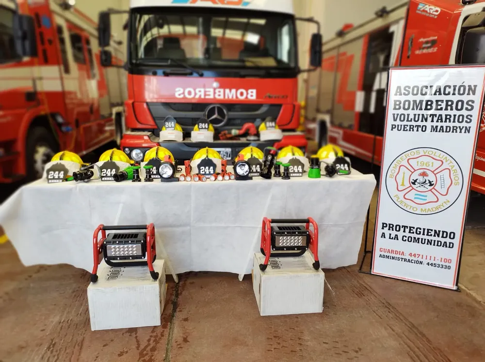 Bomberos de Madryn suman más equipos
