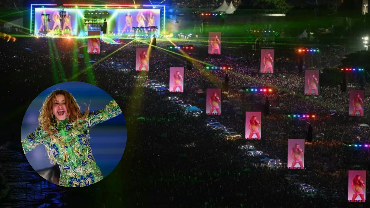 Shakira en Copacabana