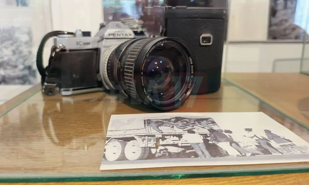 La17 en el Museo de Malvinas en del Centro de Veteranos Madryn 11