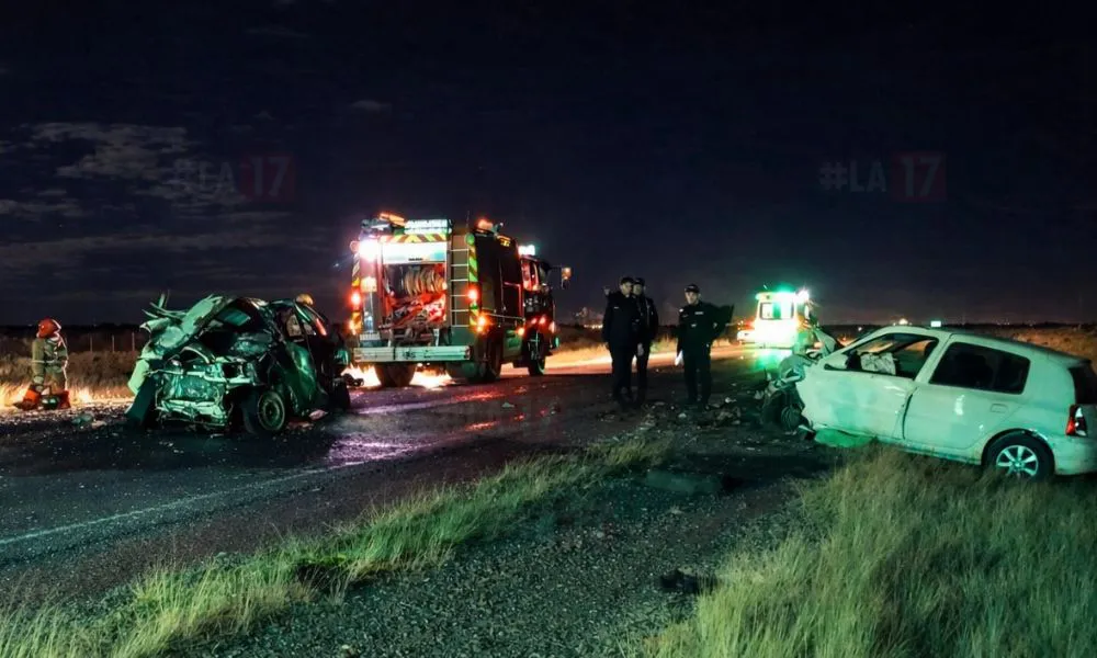 Chooque en la ruta 25