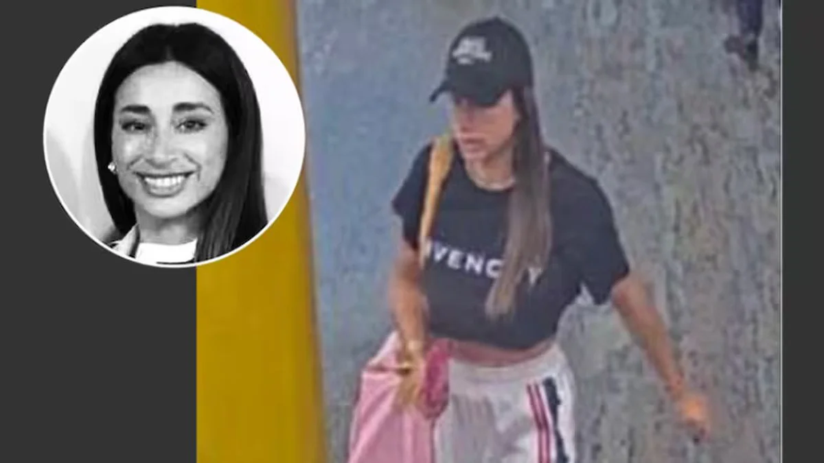 Maria Belen Arrieta tomada por una camara FOTO La Nacion